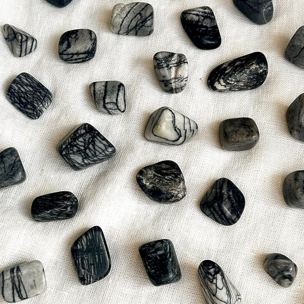 Spiderweb Jasper Tumble