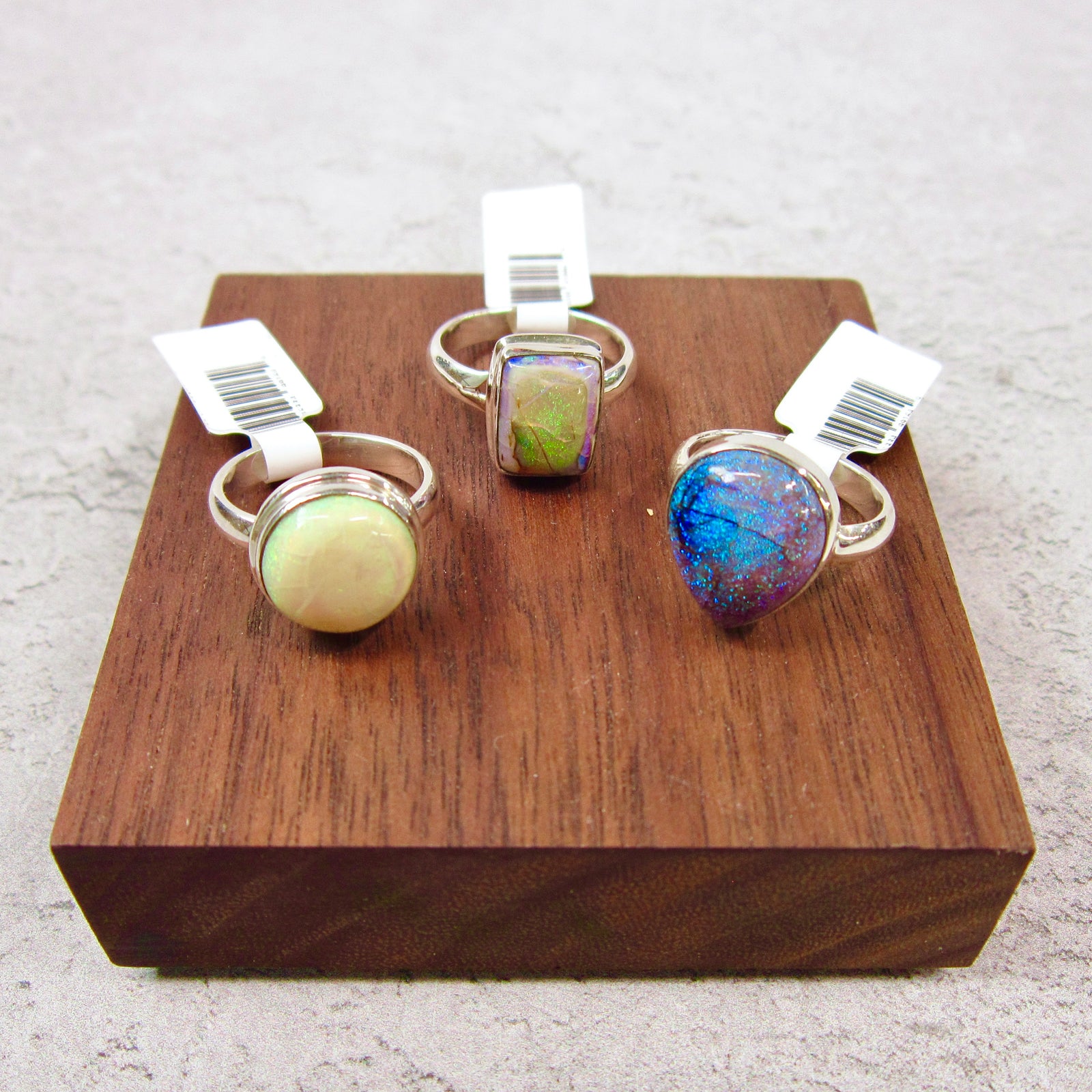 Sterling Opal SS Ring