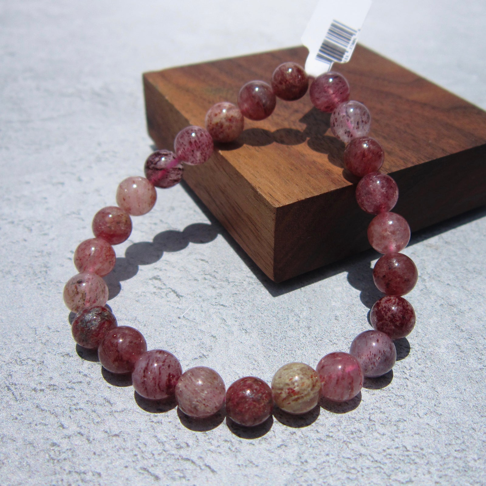 Strawberry Quartz Bracelet