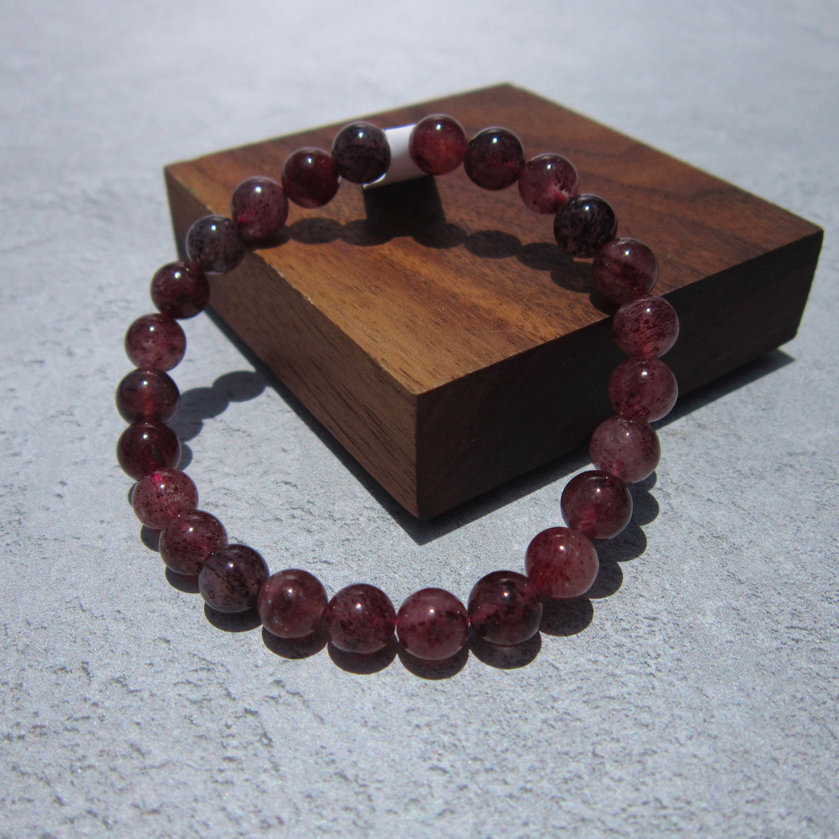Strawberry Quartz Bracelet