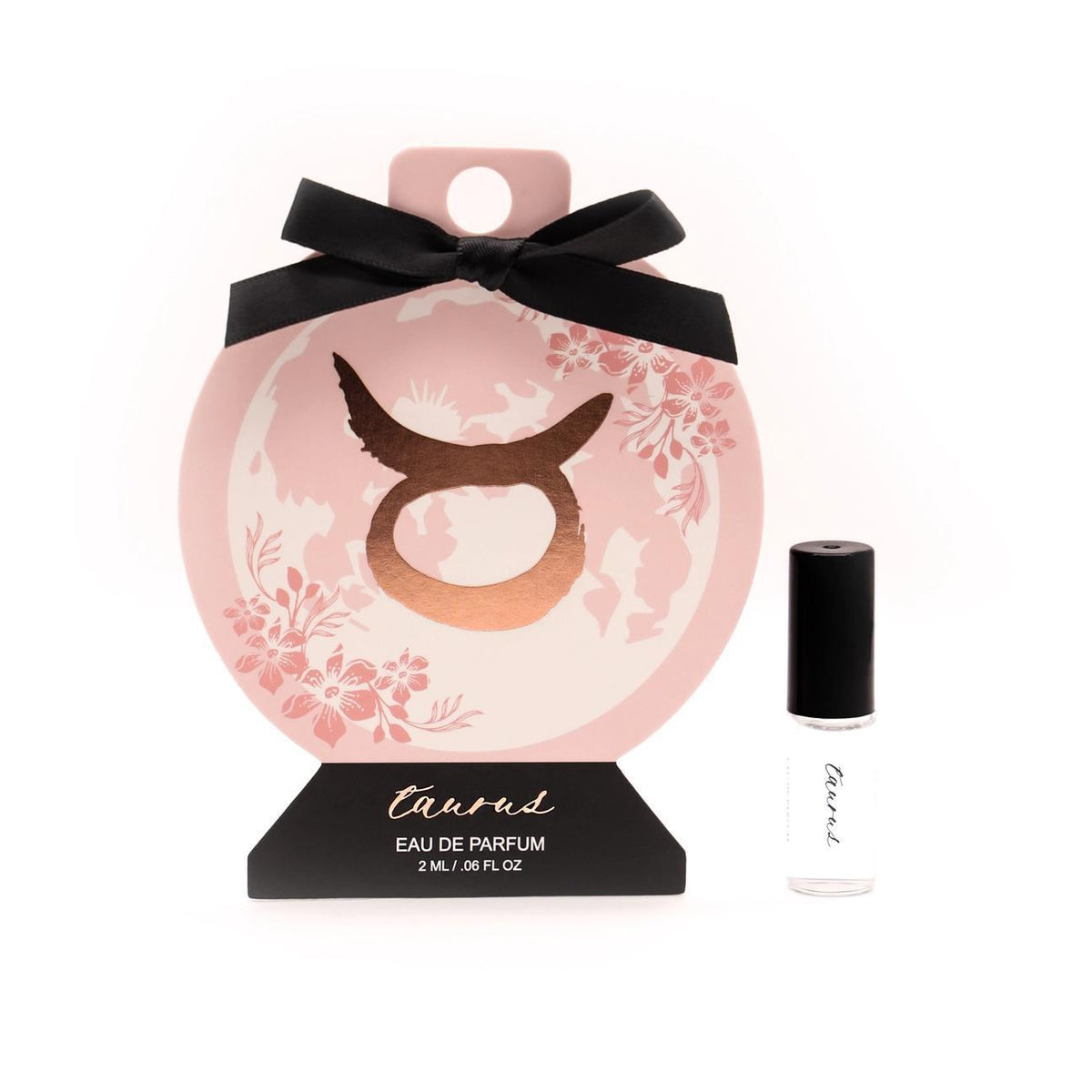 taurus Zodiac Perfumette small perfume bottle on gift card no parabens, phthalates, gluten, Vegan and cruelty-free