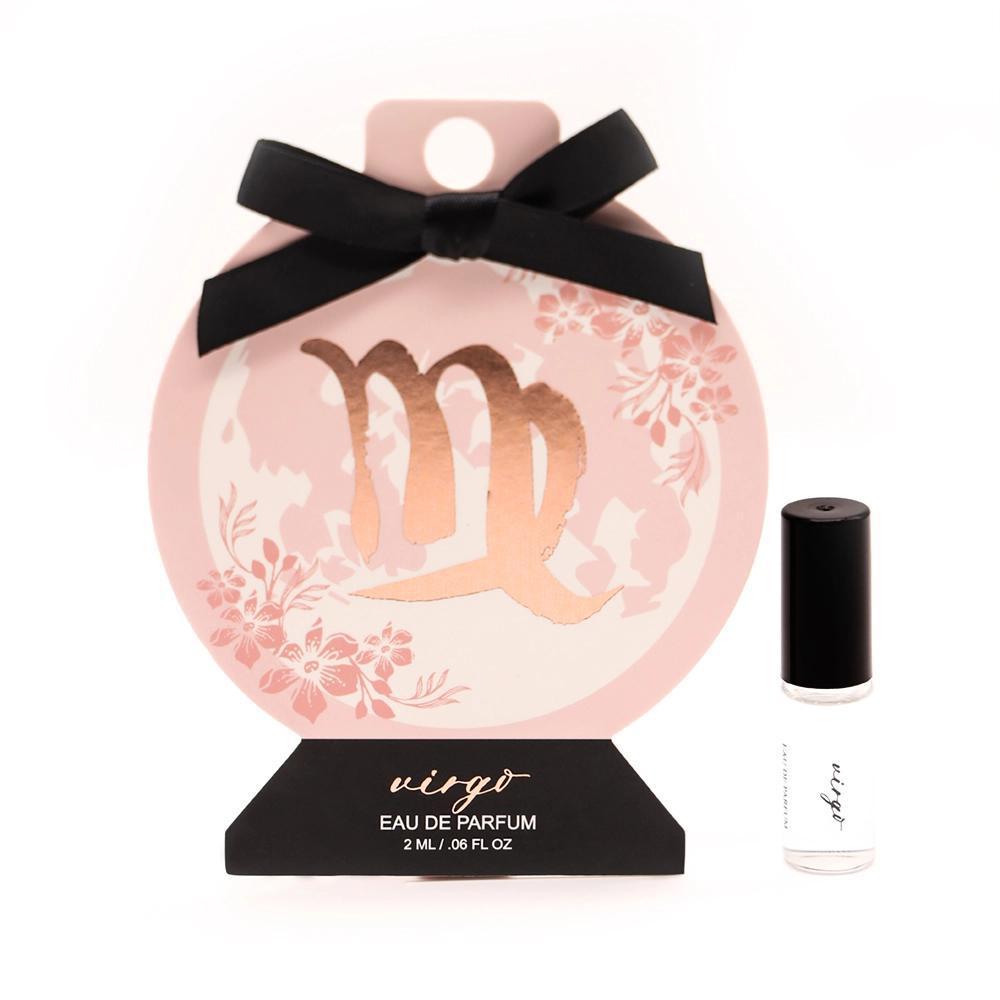 virgo Zodiac Perfumette small perfume bottle on gift card no parabens, phthalates, gluten, Vegan and cruelty-free