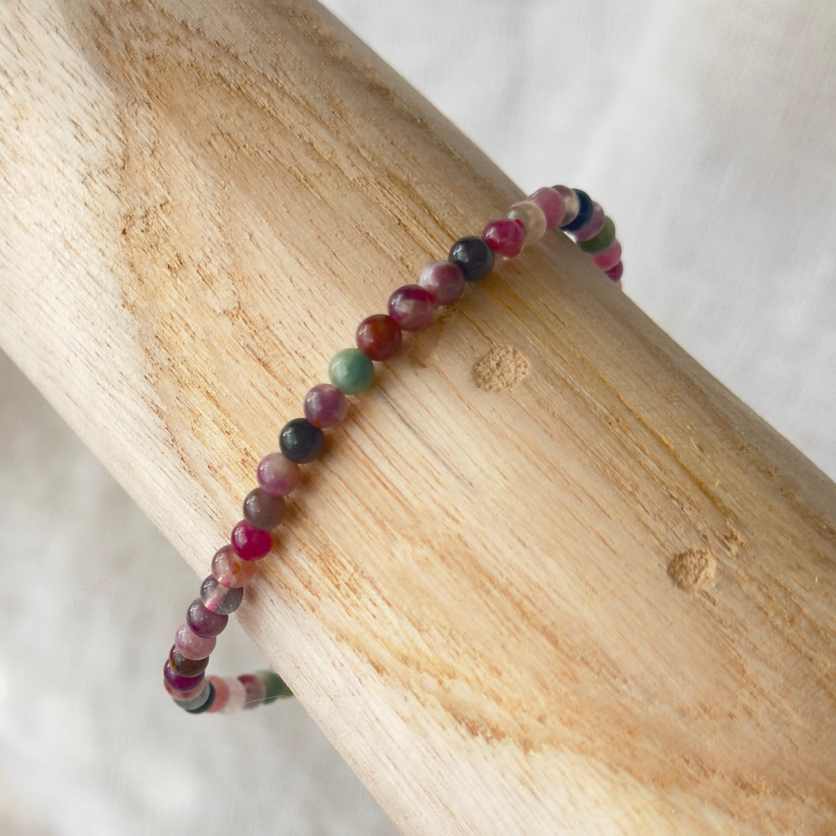 Watermelon Tourmaline Bracelet