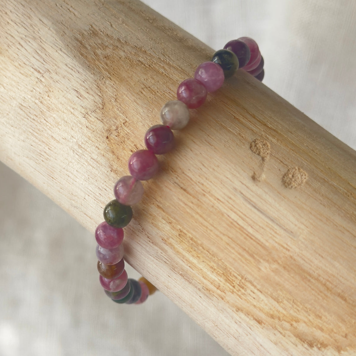 Watermelon Tourmaline Bracelet