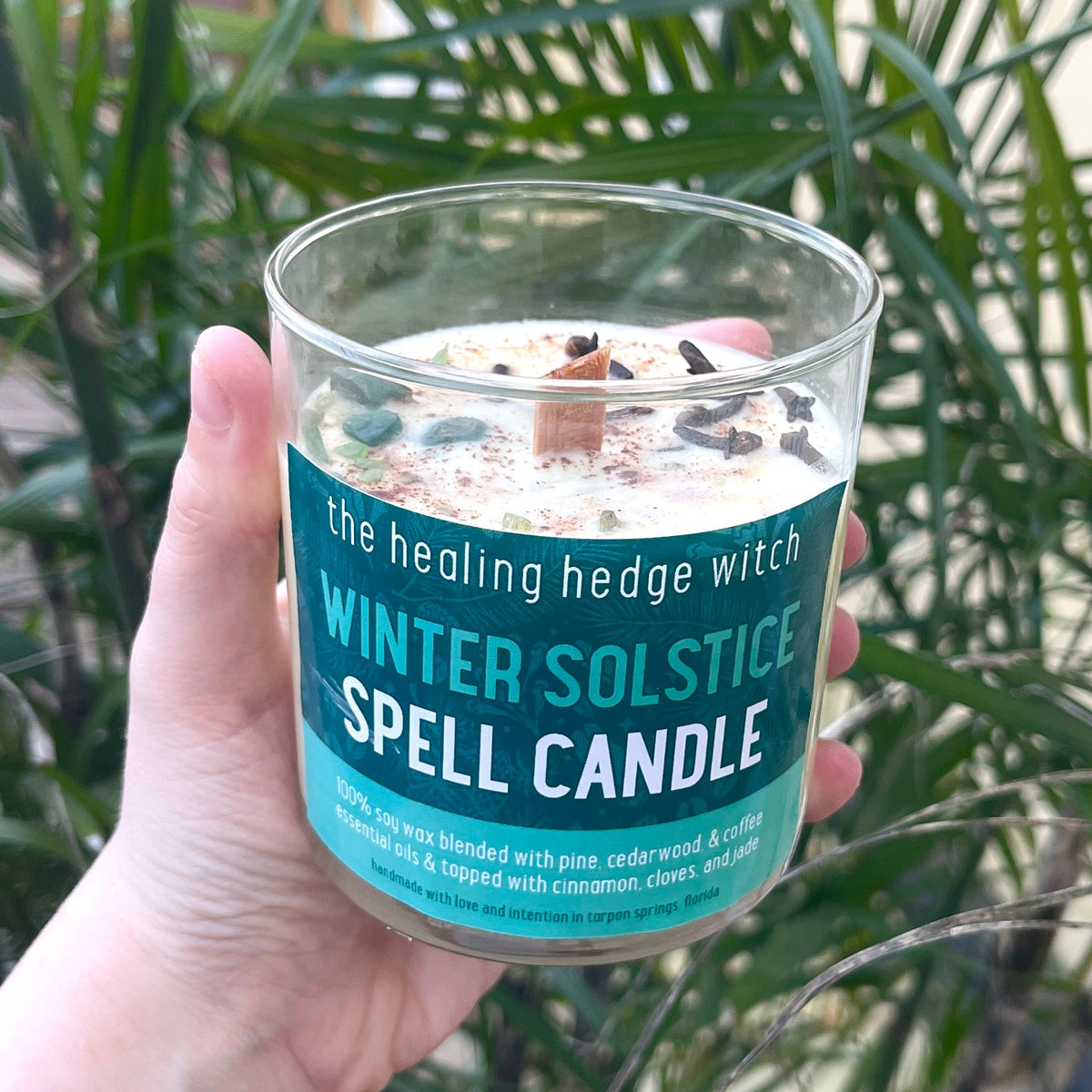 Winter Solstice Spell Candle Old Packaging