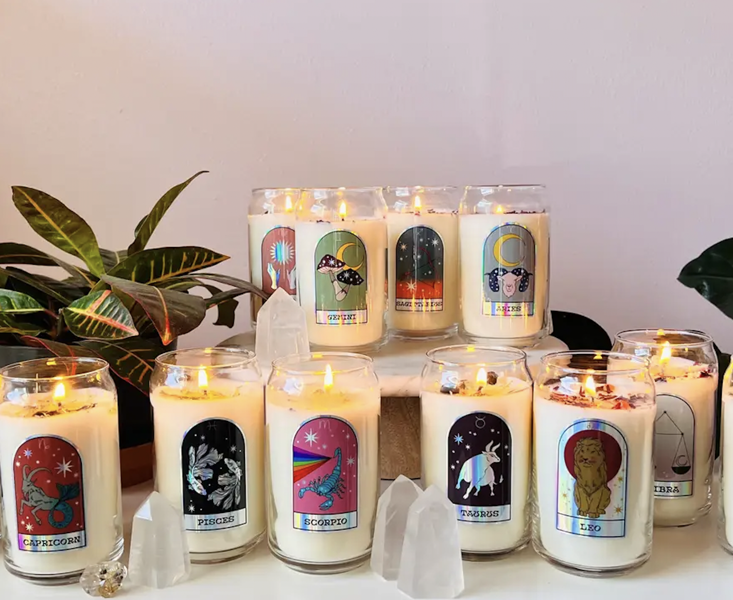 XGlass Zodiac Candle