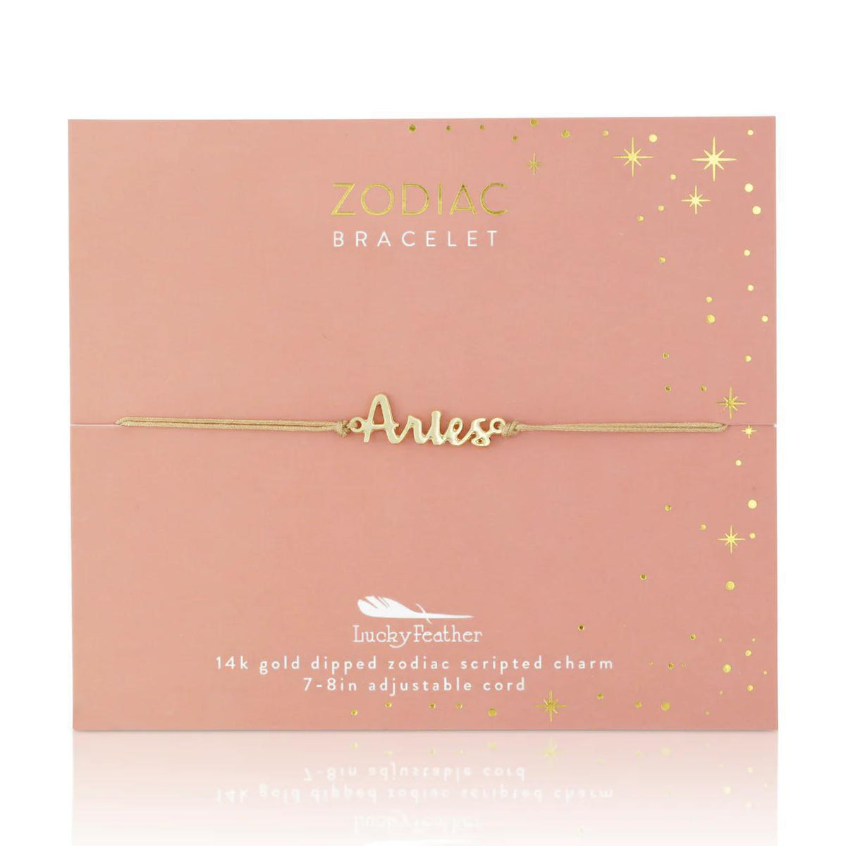 Zodiac Cord Bracelet Gold