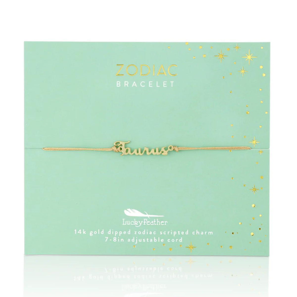 Zodiac Cord Bracelet Gold