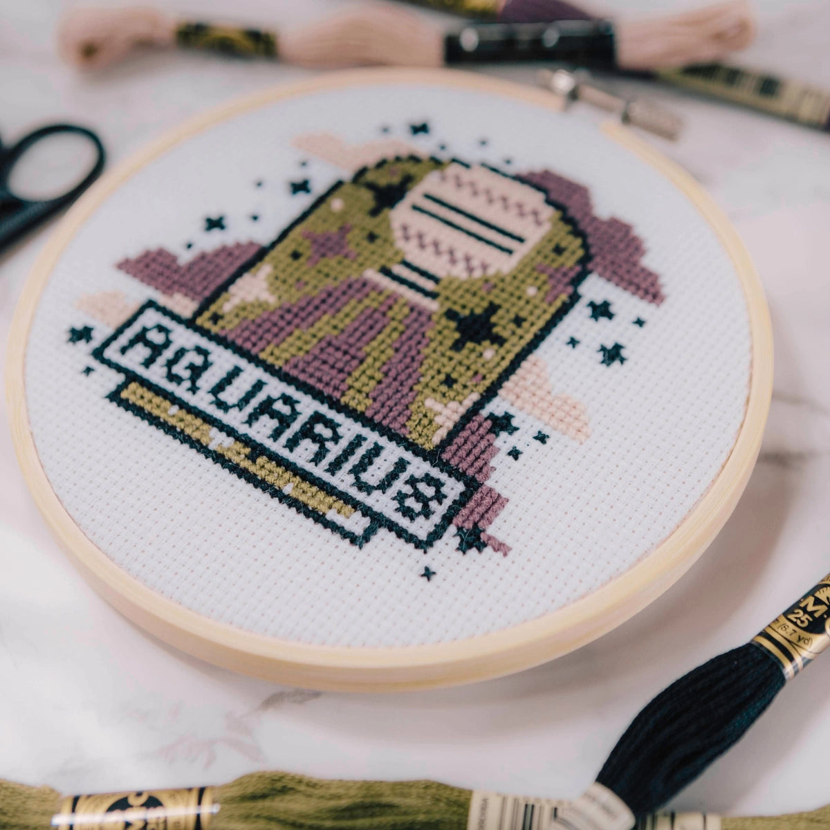 Zodiac Cross Stitch Kit