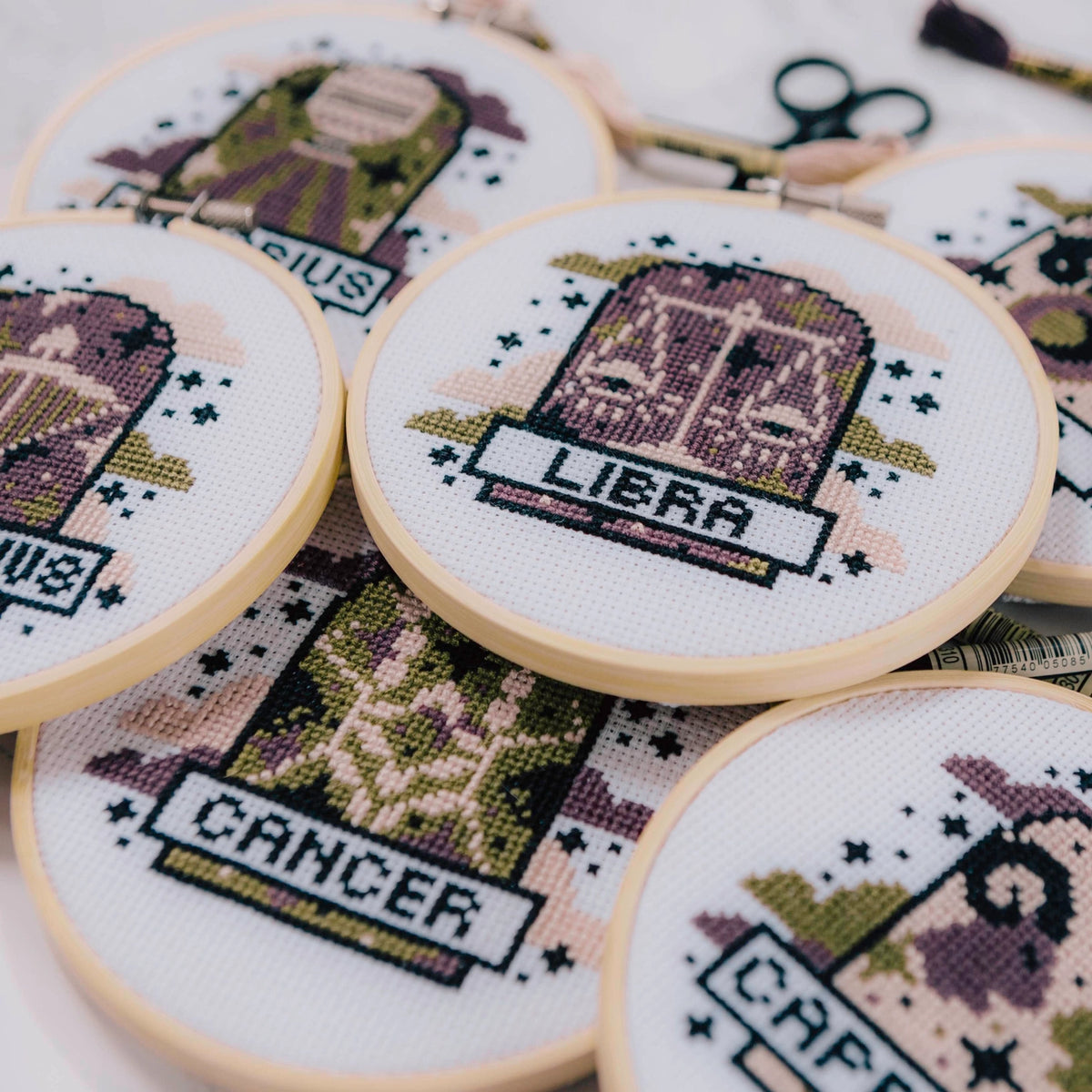 Zodiac Cross Stitch Kit