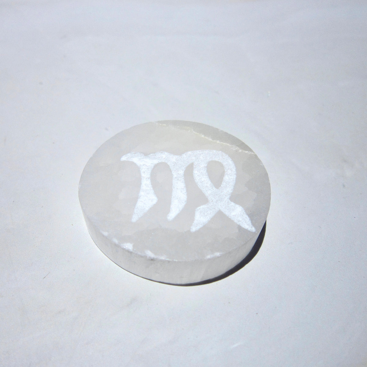 Zodiac Selenite Coin