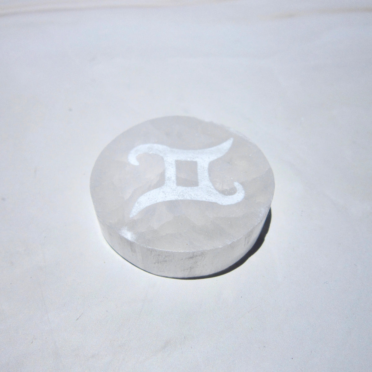 Zodiac Selenite Coin