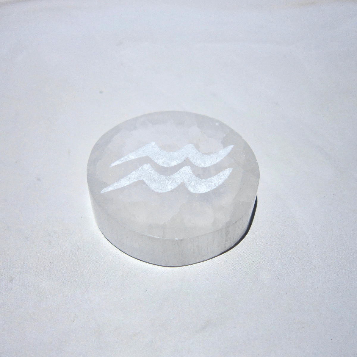 Zodiac Selenite Coin