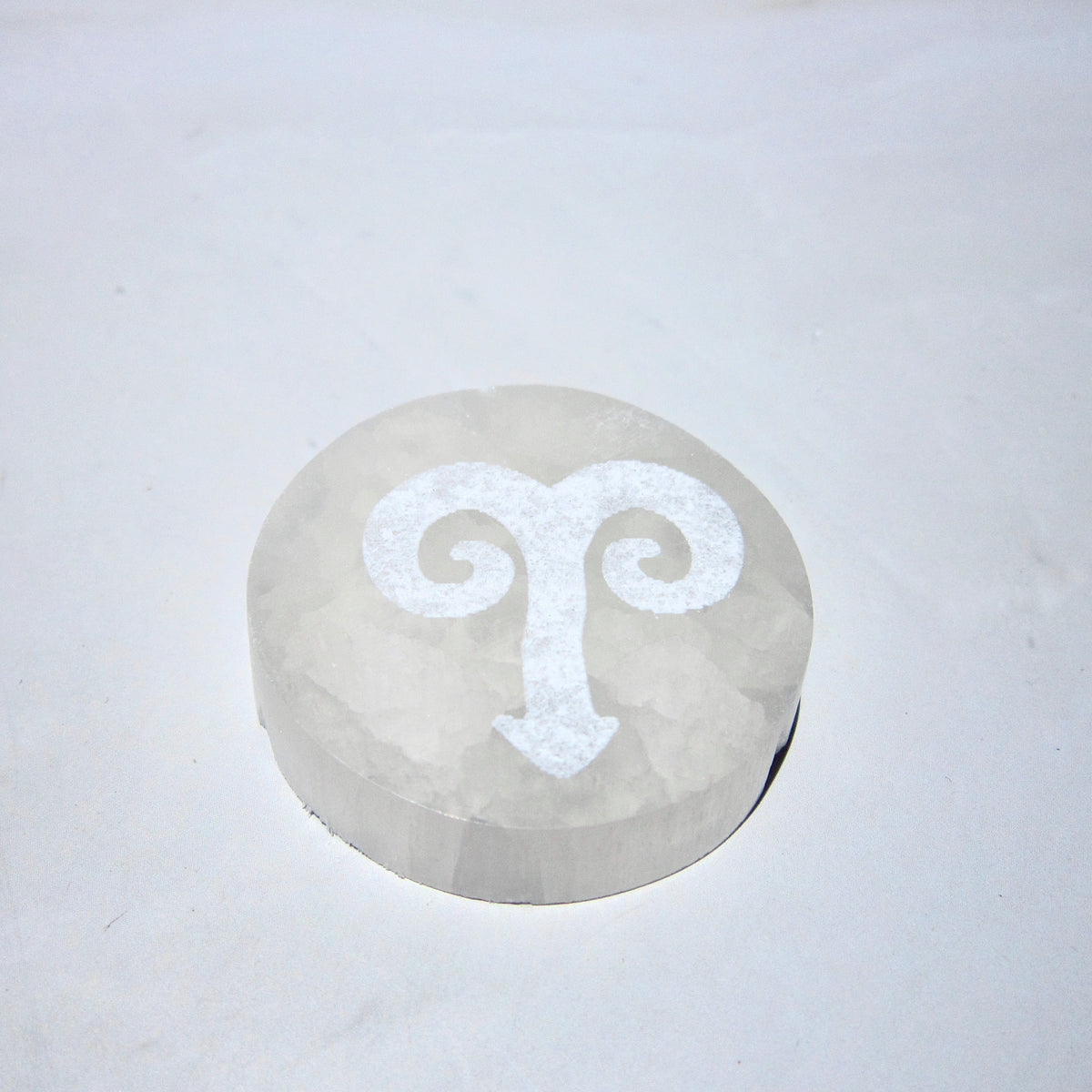 Zodiac Selenite Coin