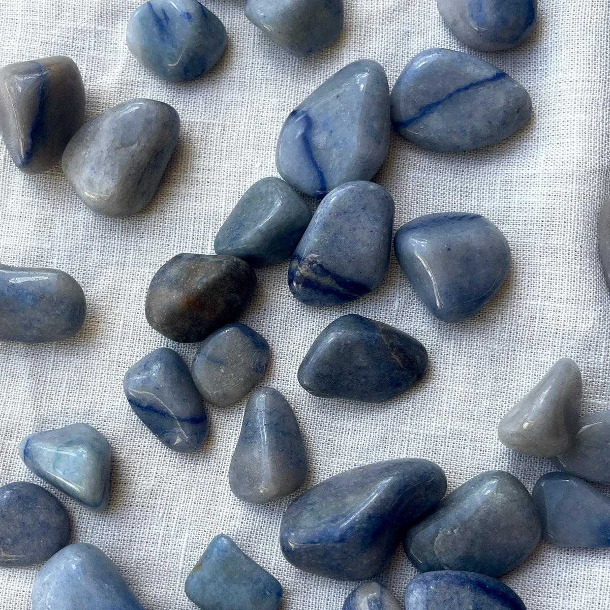 Blue Quartz Tumble