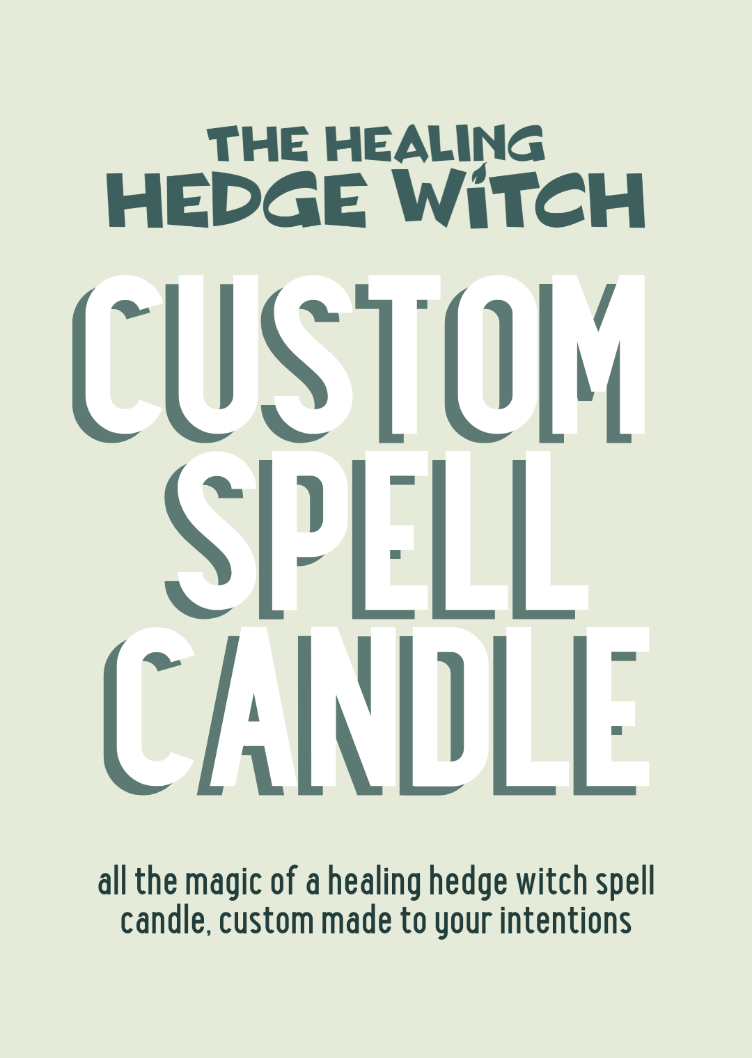 Custom Spell Candle