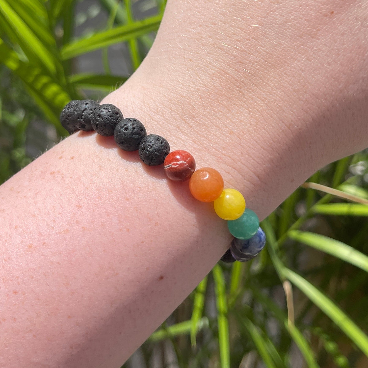Chakra crystal braclelet