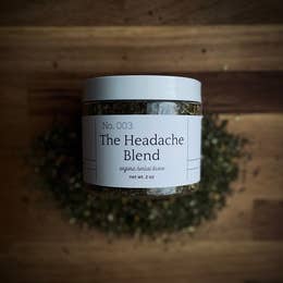 Fiddlehead Traditional Wellness Organic Herbal Tea Blends the headache blend
