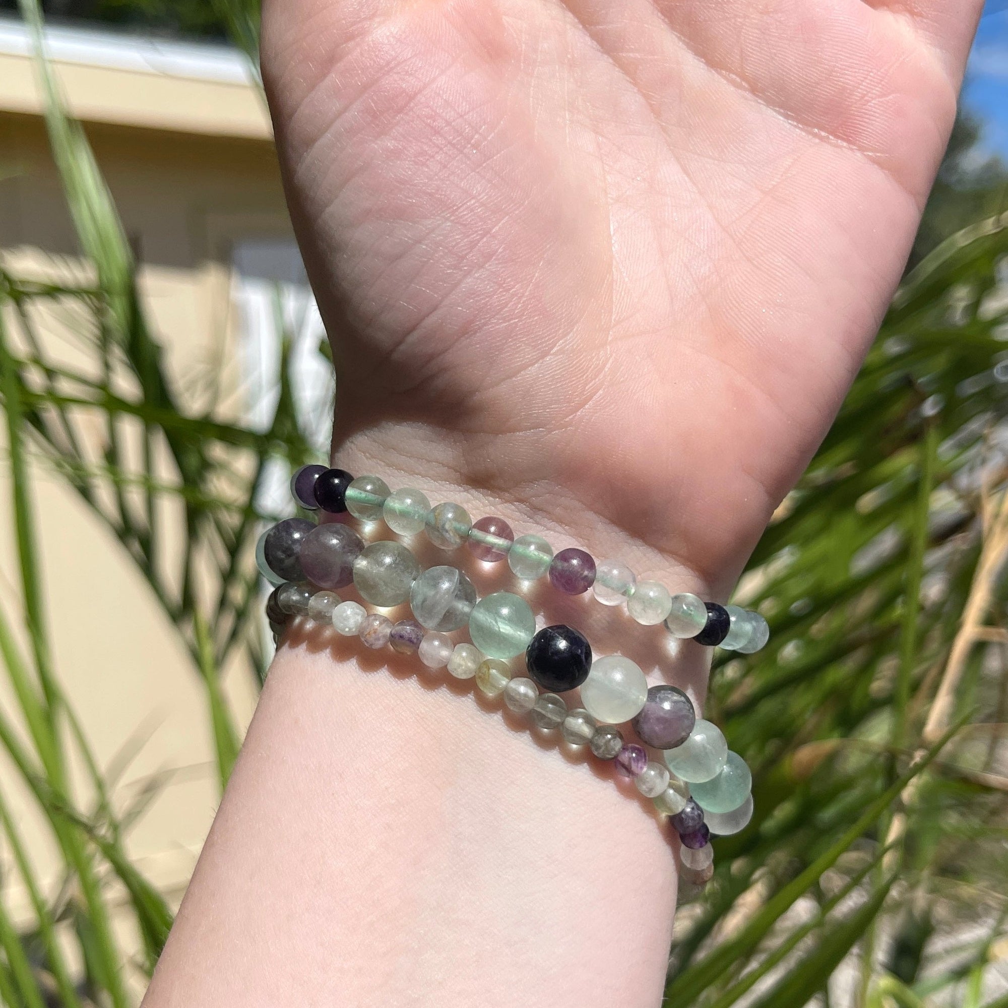 Fluorite Crystal Bracelet