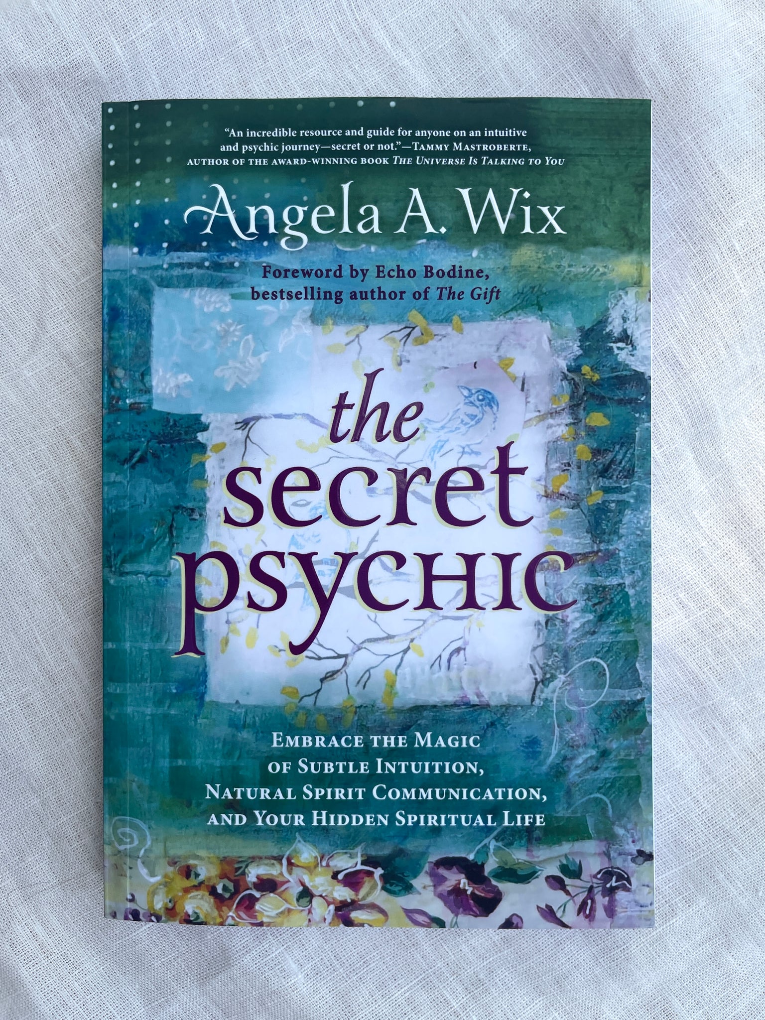 The Secret Psychic book embrace the magic of subtle intuition, natural spirit communication, and your hidden spiritual life by angela a wix