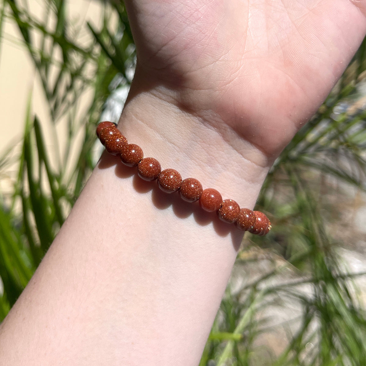 Goldstone Crystal Bracelet