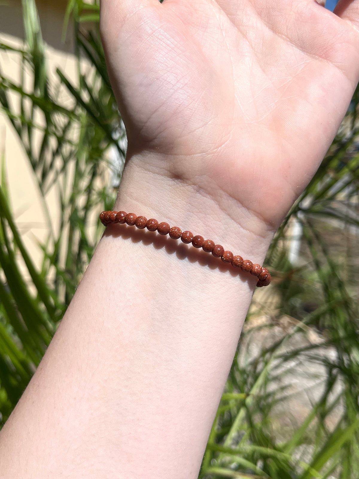 Goldstone Crystal Bracelet