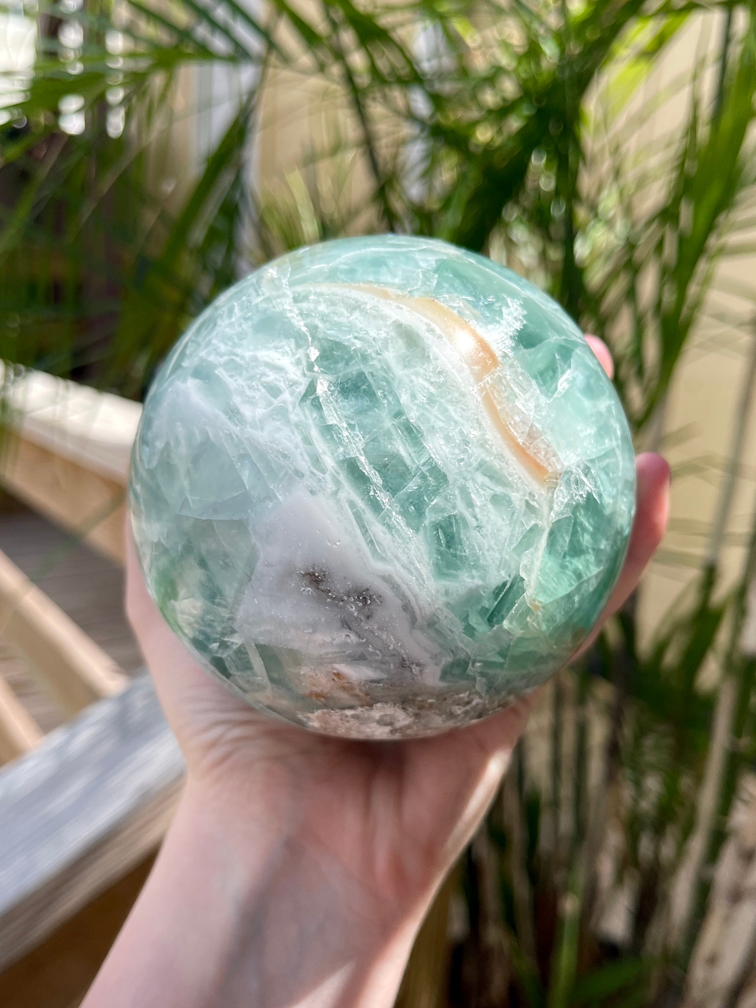 Mexican Fluorite Sphere