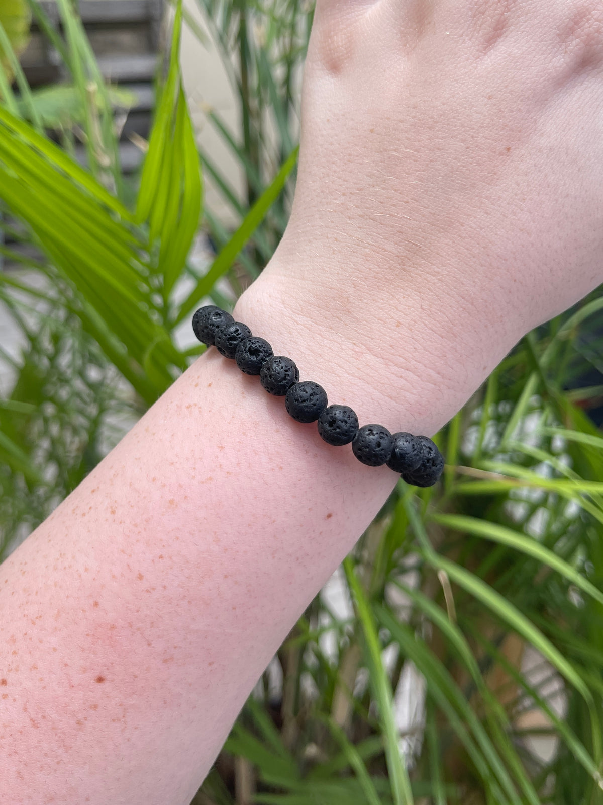 Lava Stone Bracelet 8mm