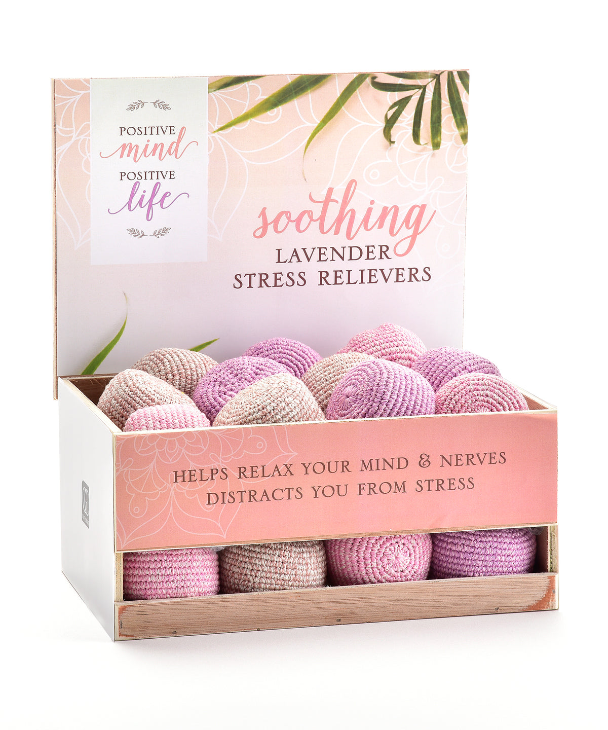 Lavender Stress Relief Crochet Balls