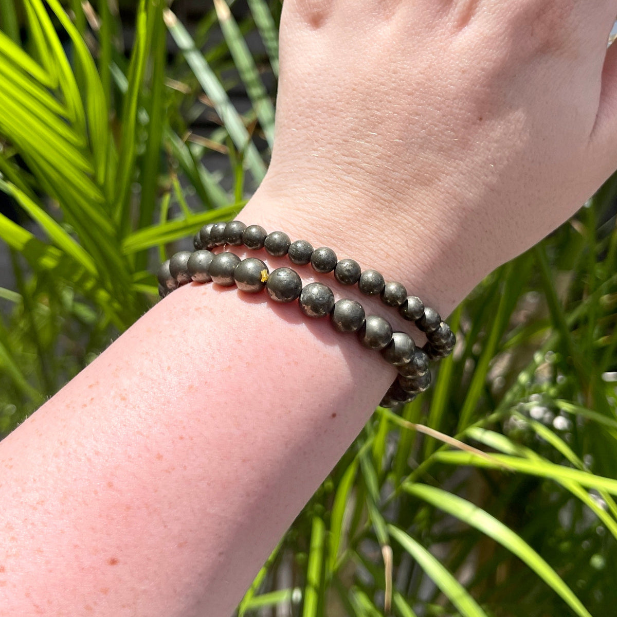 Pyrite Crystal Bracelet