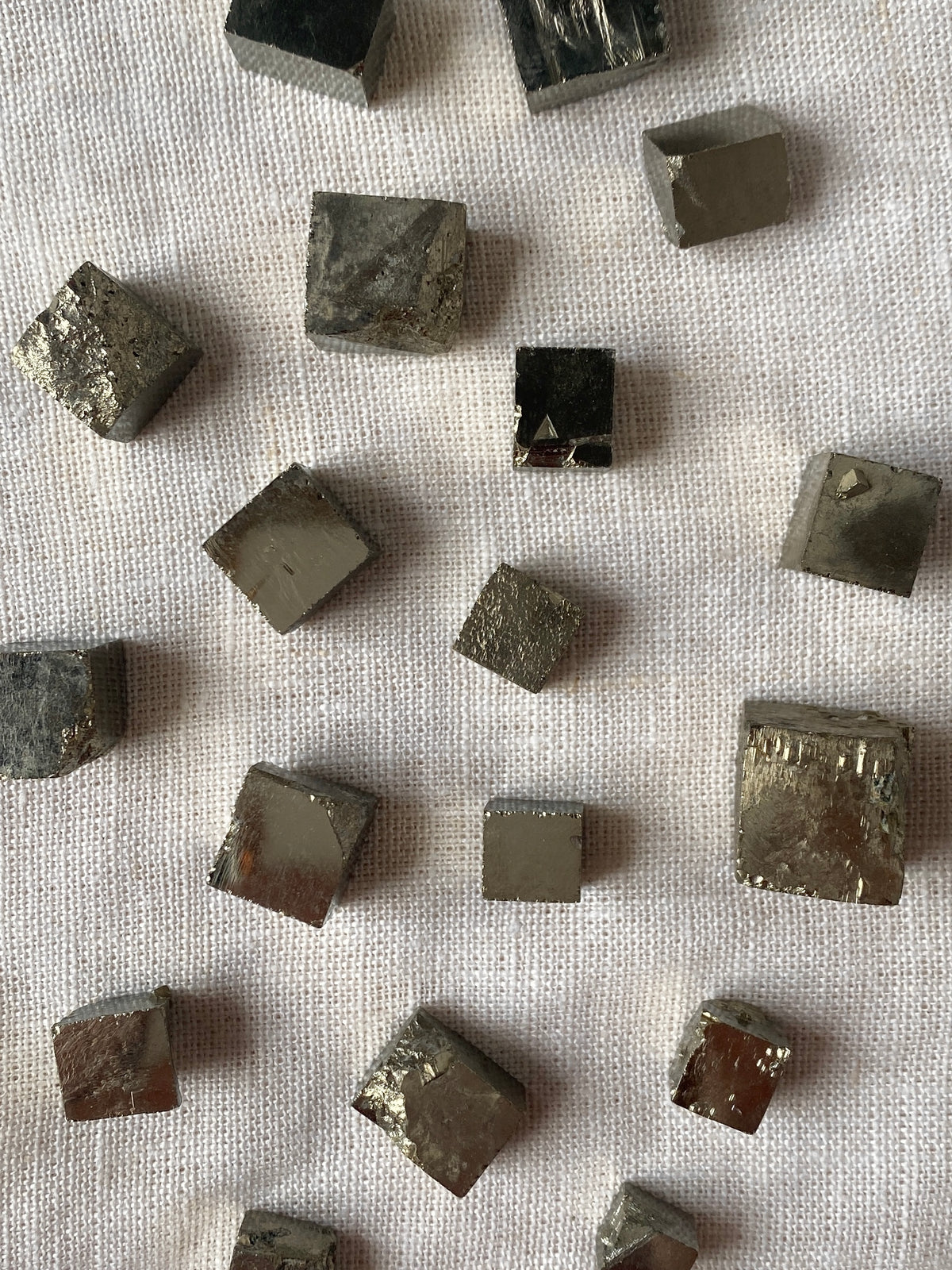 Pyrite Mini Cubes