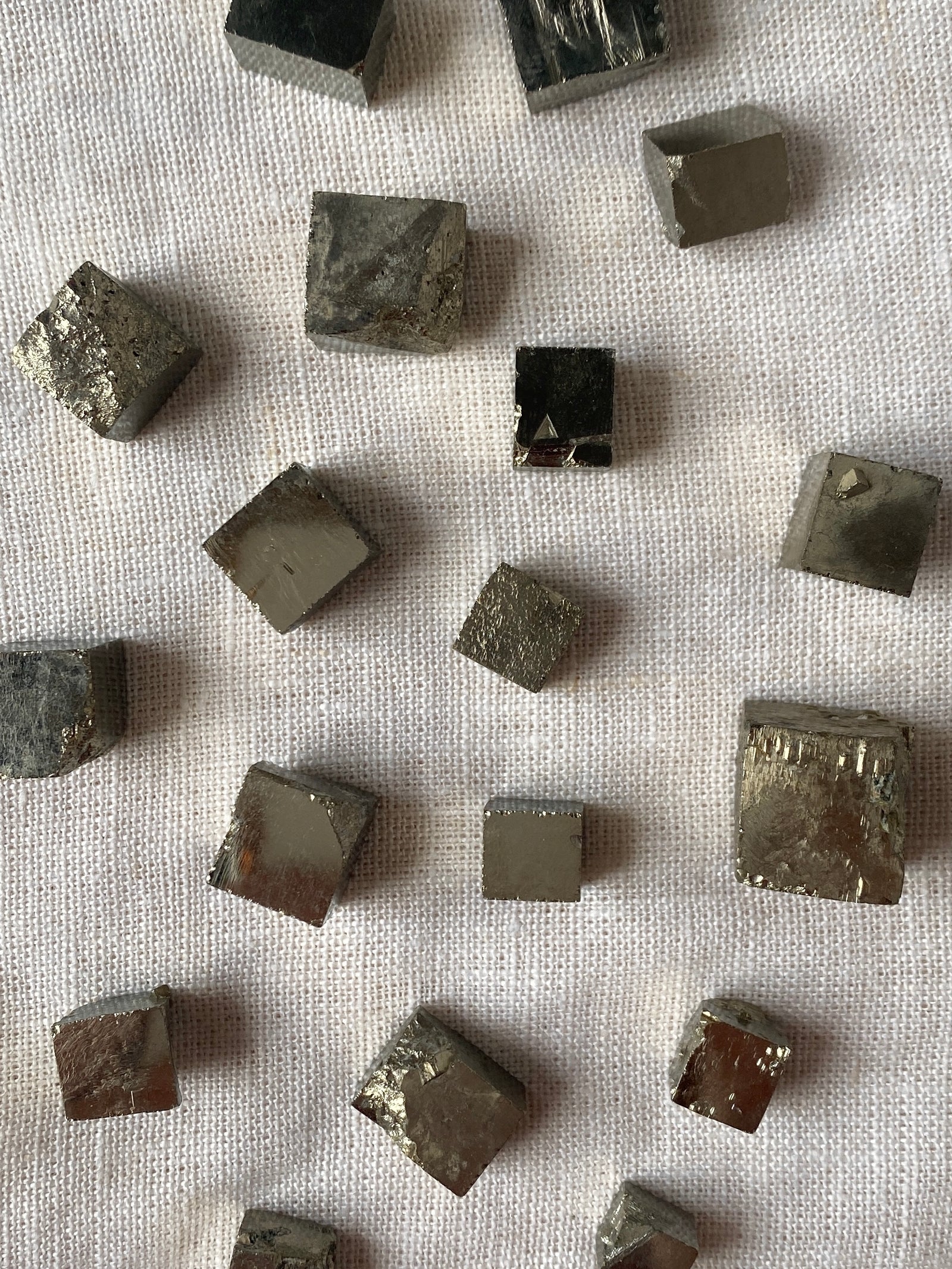 Pyrite Mini Cubes