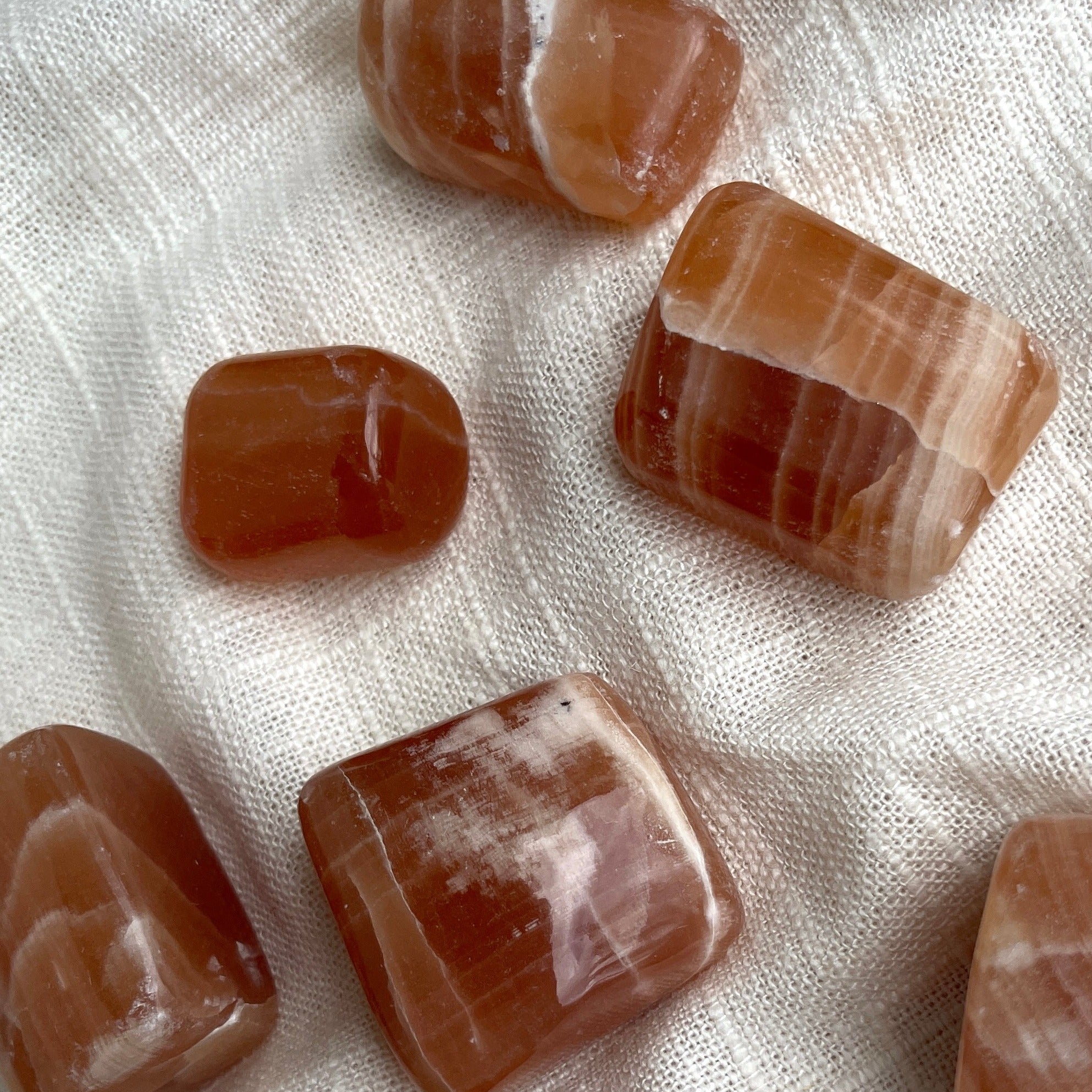 Rose Calcite Tumble