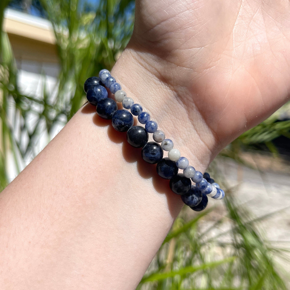 Sodalite Crystal Bracelet