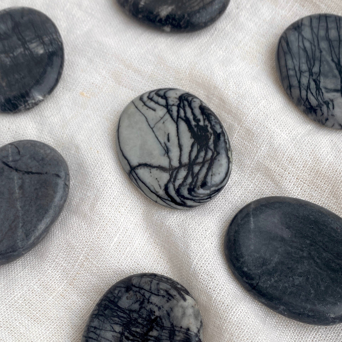 Spiderweb Jasper Calming Stone