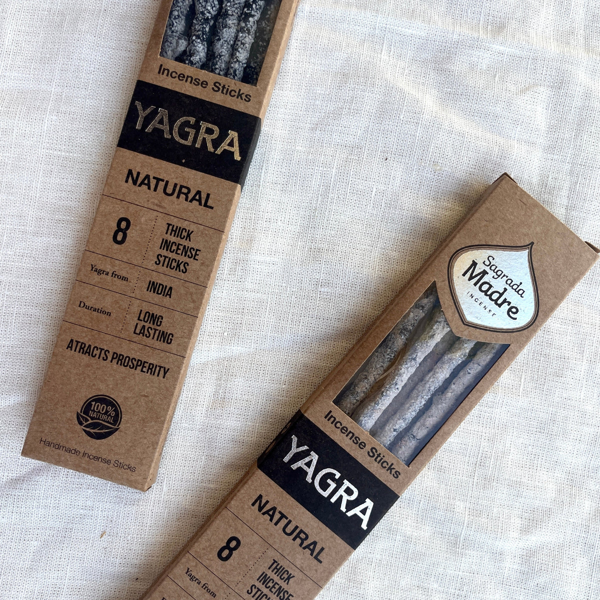 Yagra Natural Resin Incense Sticks 8 pack 1 hour plus burn time