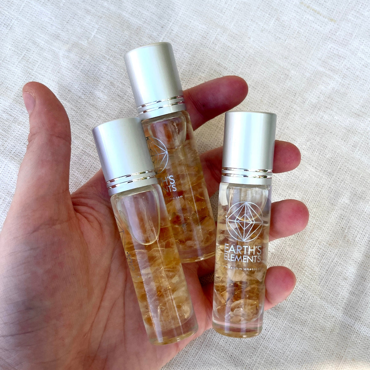 Abundance Crystal Charged Essential Oil Roller