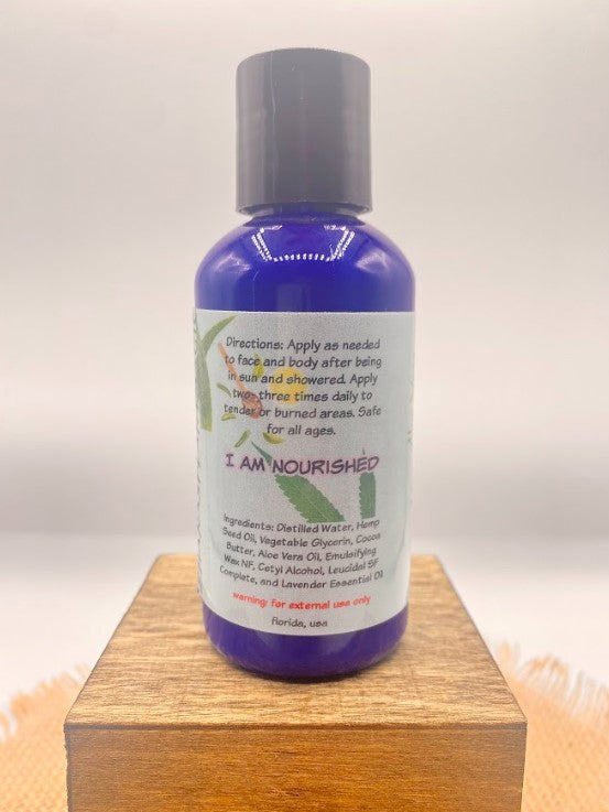 Aloe Vera Lavender Post Sun Lotion