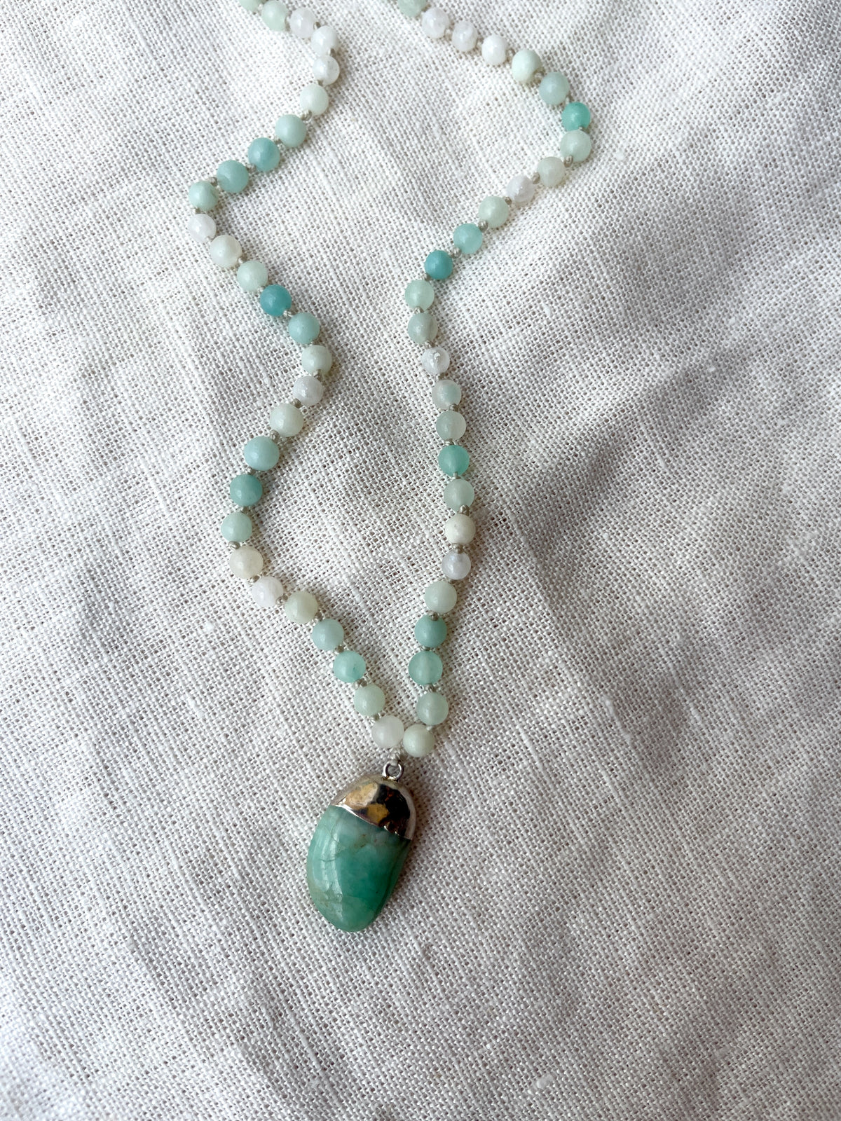 Amazonite Mala