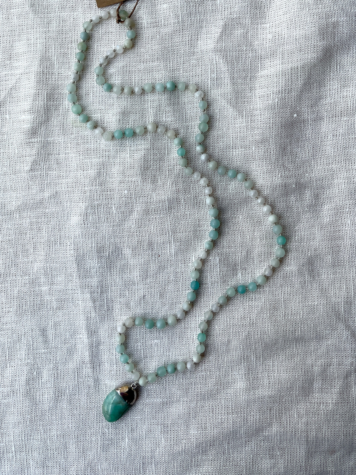Amazonite Mala