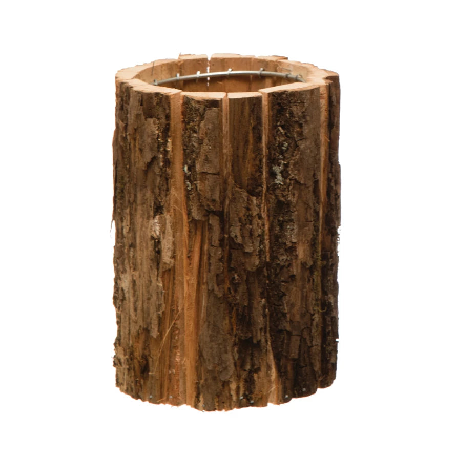 Basswood Bark Planter