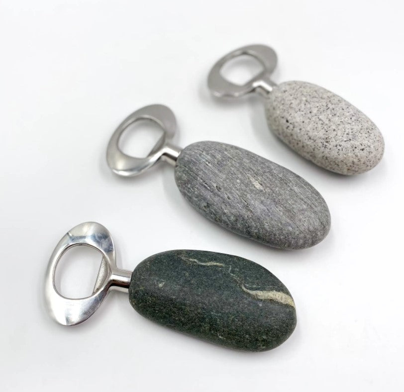 Beach Stone Bottle Opener