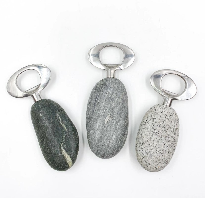 Beach Stone Bottle Opener