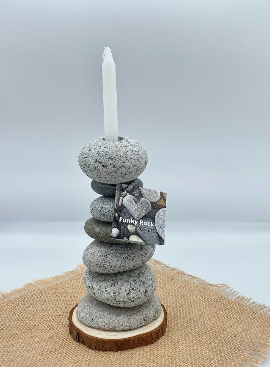Cairn Candlestick Holder