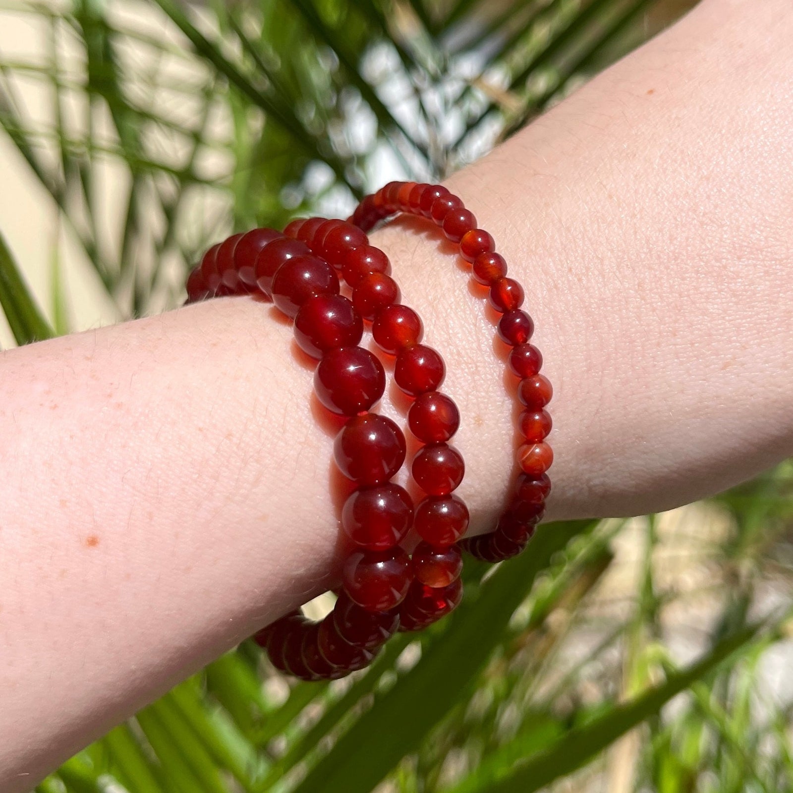 Carnelian Crystal Bracelet