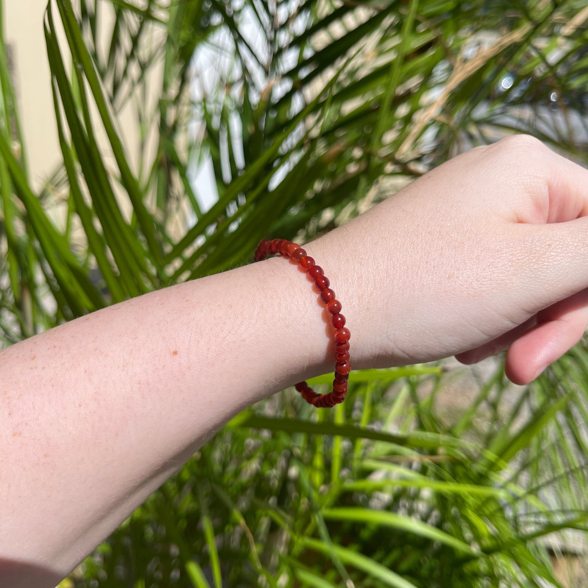 Carnelian Crystal Bracelet