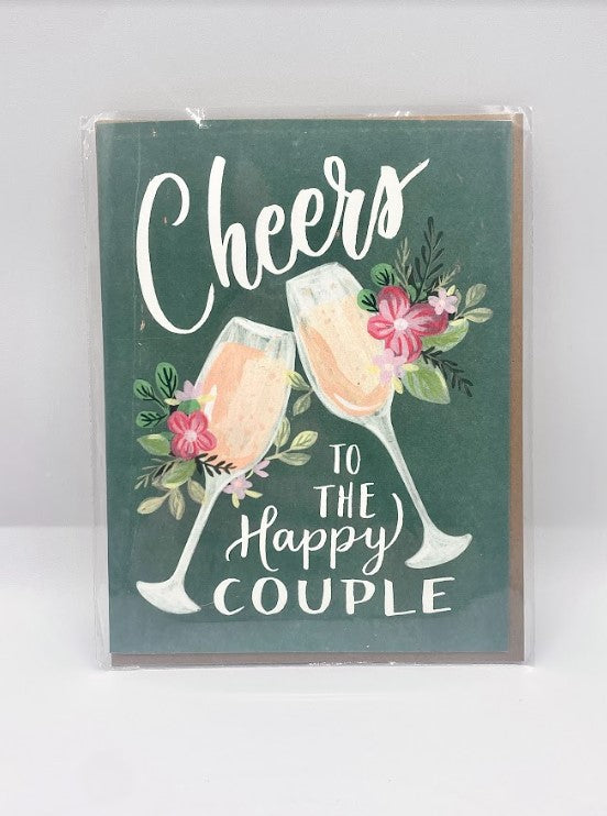 Cheers To The Happy Couple - Greeting Card