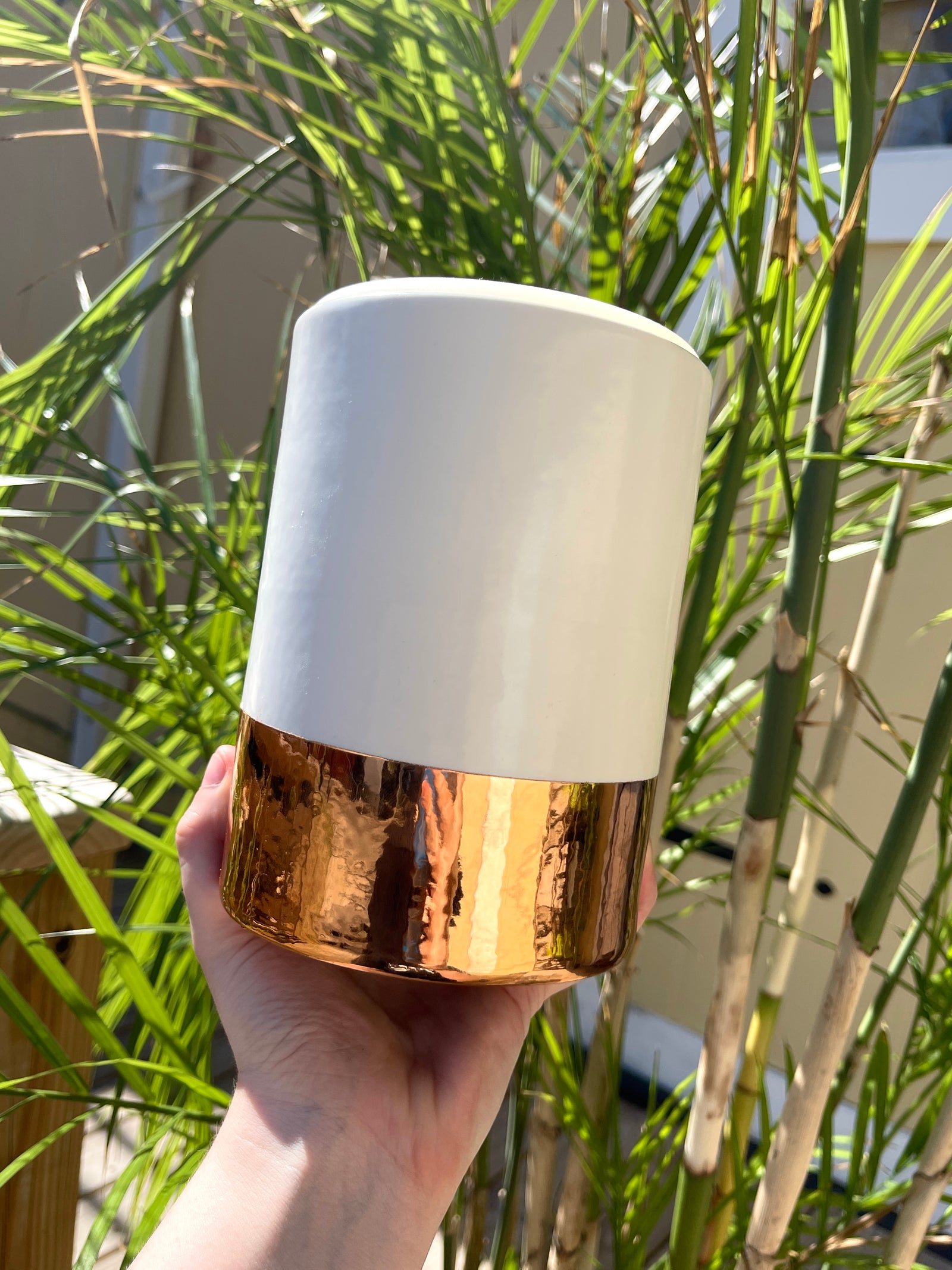 Copper Dip Wax Warmer