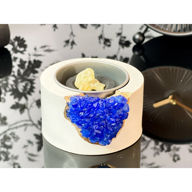 Crystal Geode Incense Burner