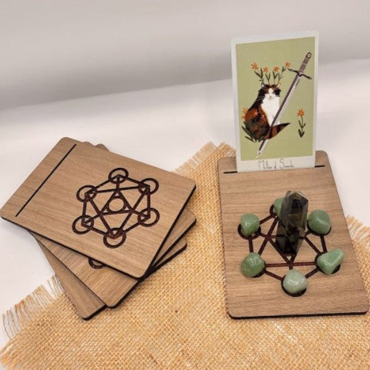 Crystal Grid Card of The Day Stand